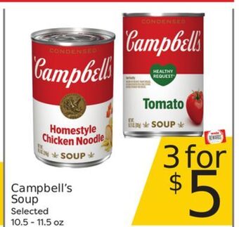 Weis Markets Campbell's soup offer