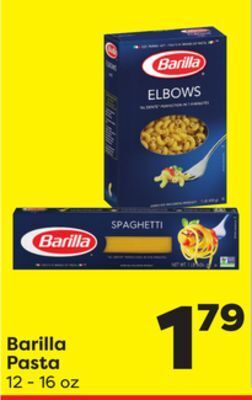 Weis Markets Barilla pasta offer