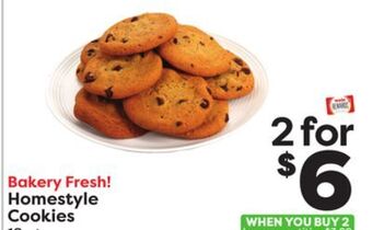 Weis Markets Homestyle cookies offer
