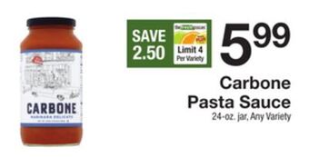 The Fresh Grocer Pasta sauce offer