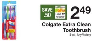 The Fresh Grocer Extra clean toothbrush offer
