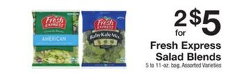 The Fresh Grocer Salad blends offer