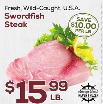 DeCicco & Sons Swordfish steak offer