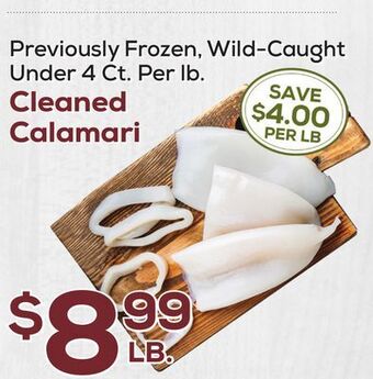 DeCicco & Sons Cleaned calamari offer
