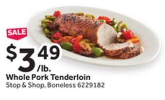 Stop&Shop Whole pork tenderloin offer