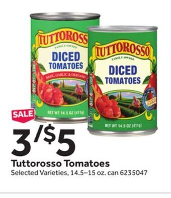 Stop&Shop Tuttorosso tomatoes offer
