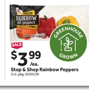 Stop&Shop Stop & shop rainbow peppers offer