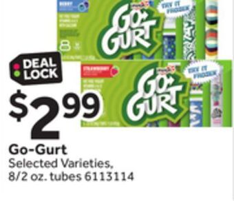 Stop&Shop Yoplait go-gurt offer