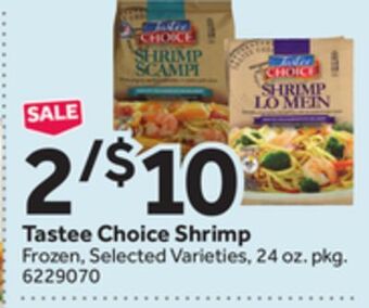 Stop&Shop Tastee choice shrimp offer