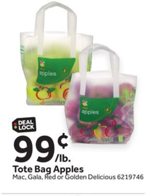 Stop&Shop Tote bag apples offer