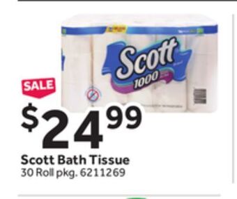 Stop&Shop Scott bath tissue offer