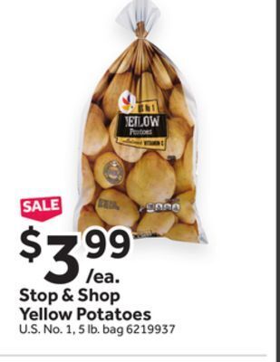Stop&Shop Stop & shop yellow potatoes offer