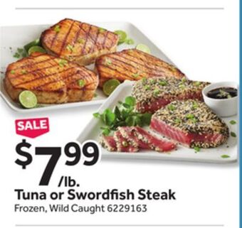 Stop&Shop Tuna or sword sh steak offer