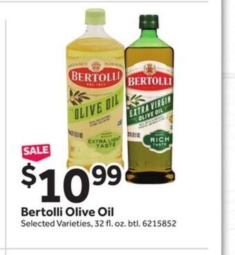 Stop&Shop Bertolli olive oil offer