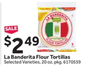 Stop&Shop La banderita flour tortillas offer