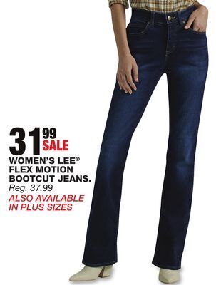 Blain's Farm & Fleet Women's lee flex motion bootcut jeans offer