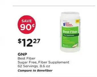 Good Neighbor Pharmacy Gnp Best Fiber offer