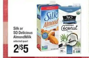 Lowes Foods Silk Or So Delicious Almondmilk offer