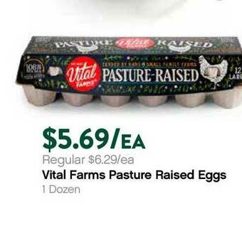 Vital Farms Pasture Raised Eggs