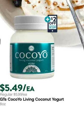 Plum Market GTs CocoYo Living Coconut Yogurt offer