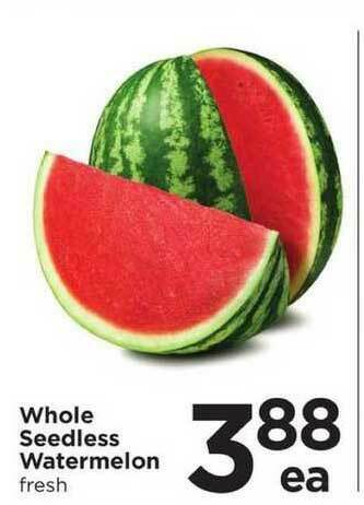 Whole Seedless Watermelon