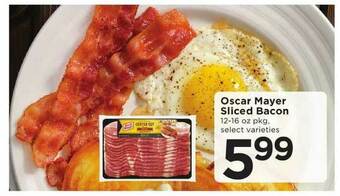 SHOPPERS Oscar Mayer Sliced Bacon offer