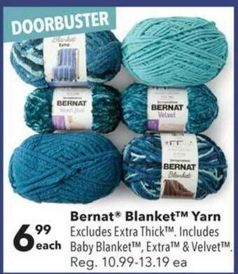 JOANN Bernat® Blanket™ Yarn offer