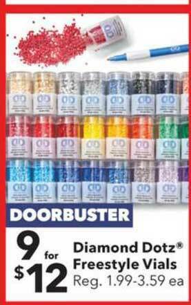 Diamond Dotz® Freestyle Vials