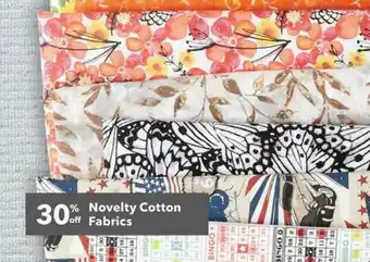 JOANN Novelty Cotton Fabrics 30% Off offer