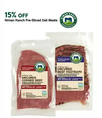 Niman Ranch Pre-Sliced Deli Meats