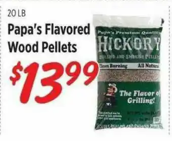 Rouses Papa's Flavored Wood Pellets offer