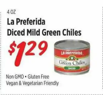 Rouses La Preferida Diced Mild Green Chiles offer