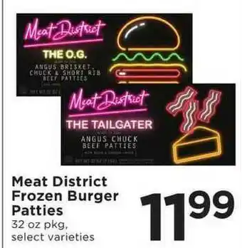 Meat District Frozen Burger Patties