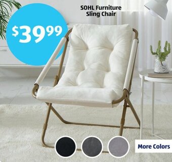 Aldi SOHL Furniture Sling Chair offer