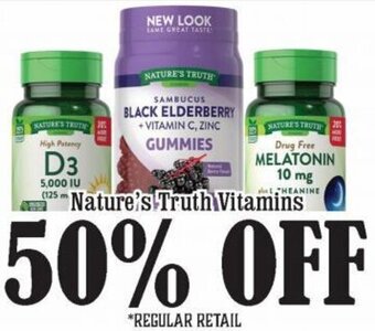 The Markets Nature's Truth Vitamins offer