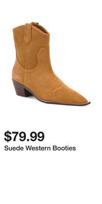 TJ Maxx Suede western booties offer