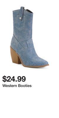 TJ Maxx Western booties offer