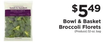 ShopRite Broccoli florets offer