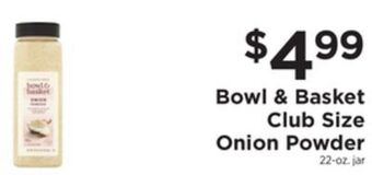 ShopRite Club size onion powder offer