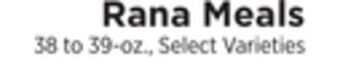ShopRite Rana meals offer