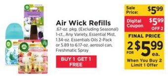 ShopRite Refills offer