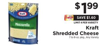 ShopRite Shredded cheese offer