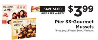 ShopRite Gourmet mussels offer