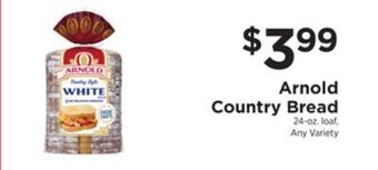 ShopRite Country bread offer