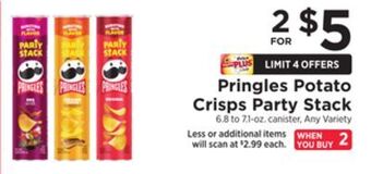 ShopRite Potato crisps party stack offer
