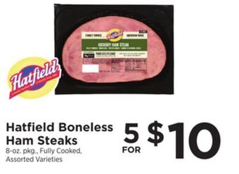 ShopRite Boneless ham steaks offer