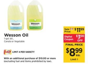 ShopRite Oil offer