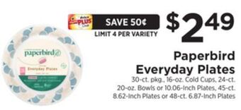 ShopRite Everyday plates offer