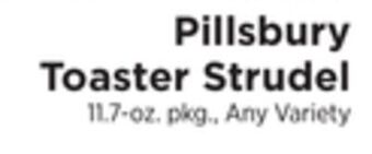 ShopRite Toaster strudel offer