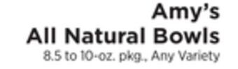 ShopRite All natural bowls offer